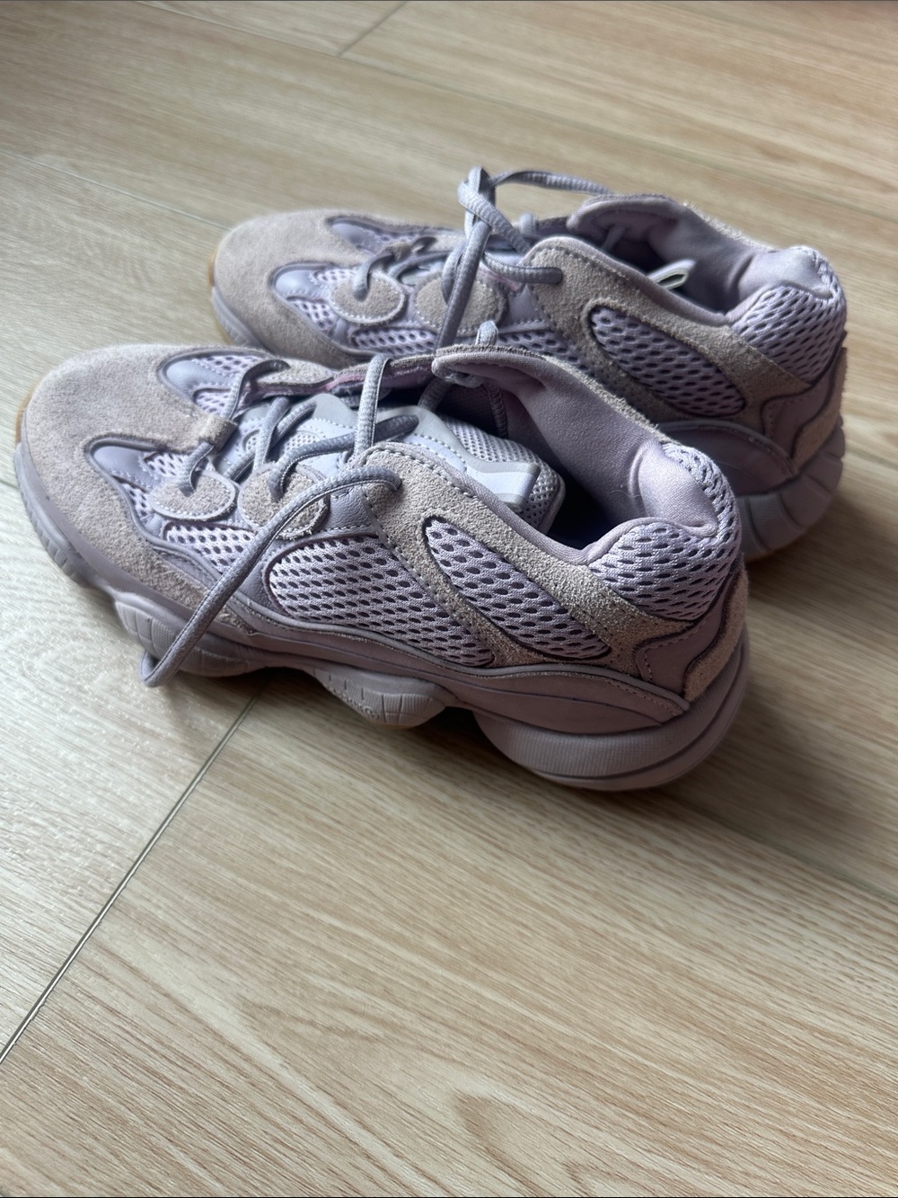Yeezy Women’s Sneakers in Light Mauve